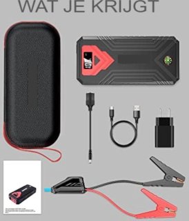 Startkabels Met Accu Jumpstarter Auto Starthulp