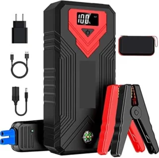 Startkabels Met Accu Jumpstarter Auto Starthulp