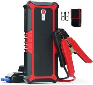 Startkabels Met Accu Jumpstarter Auto Starthulp
