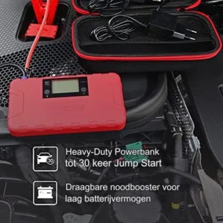 Startkabels Met Accu Jumpstarter Auto