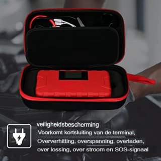 Startkabels Met Accu Jumpstarter Auto