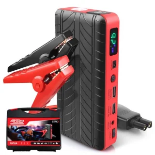 Strex 12V Jumpstarter 1000A 18000mAh 4-in-1