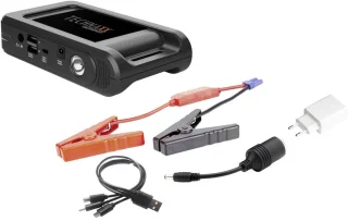 Technaxx TX-218 Jumpstarter en Powerbank 12000mAh Zwart