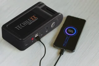 Technaxx TX-218 Jumpstarter en Powerbank 12000mAh Zwart