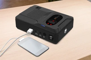 Technaxx TX-219 Multifunctionele Jumpstarter 14000mAh Zwart