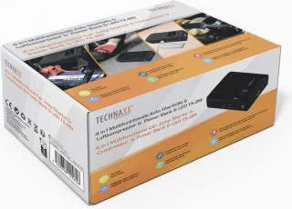 Technaxx TX-219 Multifunctionele Jumpstarter 14000mAh Zwart