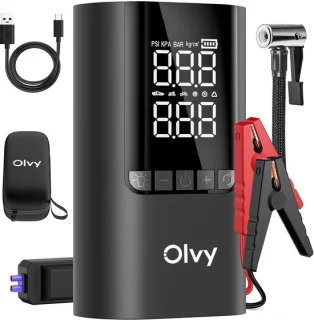 Thijox 12v jumpstarter voor auto met compressor
