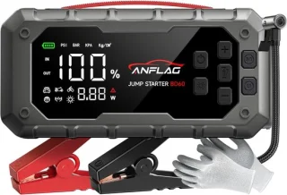 Thijox jump starter power pack met luchtcompressor