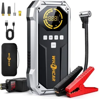 Thijox starthulp powerbank met compressor
