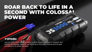 Topdon JumpSurge JS3000 Accubooster Powerbank