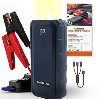 Ultralight 12V Jumpstarter 1000A 3-in-1