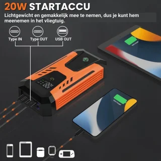 Wat vinden we goed aan de Universele Jumpstarter Auto Startbooster