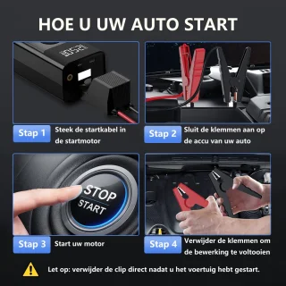 UpLiving Jumpstarter Startbooster