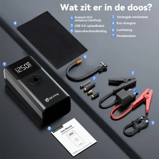 UpLiving Jumpstarter Startbooster
