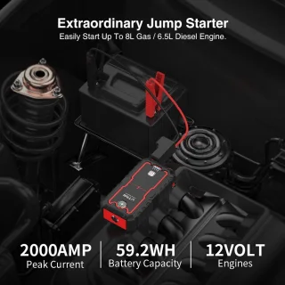 Utrai Auto Acculader 2000A Jumpstarter 8-in-1