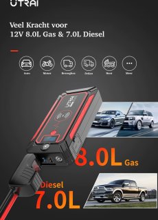 Utrai Jstar 4 12V Jumpstarter 24000mAh