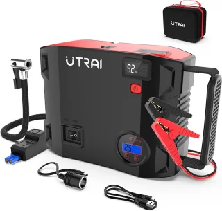 Utrai Jstar 5 12V 2000A Starthulp Powerbank met Luchtcompressor
