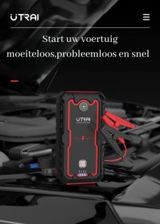 Utrai Jstar One Jumpstarter 12V 2000A 22000mAh