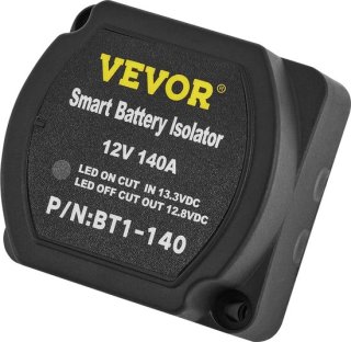 VEVOR 12V 140A Split Charge Relaiskit — betrouwbaar laden, duidelijke scheiding