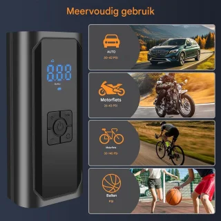 Vitdipy 12V Jumpstarter voor Auto