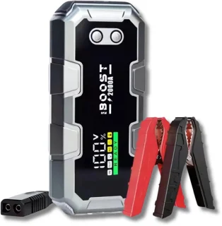 Vonkel Accu Booster Jumpstarter 2000A 12V 3-in-1