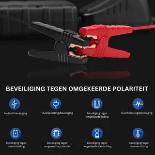 White-Label® Jumpstarter Accubooster - Zwart