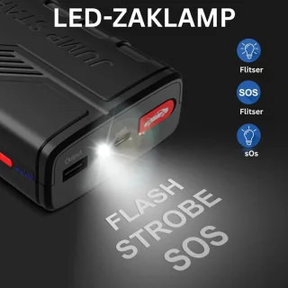 White-Label® Jumpstarter Accubooster - Zwart