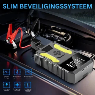 White-Label® Jumpstarter met compressor