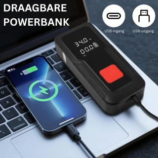 White-Label® Jumpstarter met Compressor