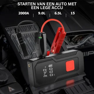 White-Label® Jumpstarter met Compressor
