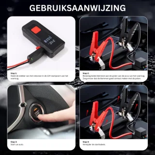 White-Label® Jumpstarter met Compressor