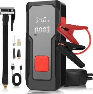 White-Label® Jumpstarter met Compressor