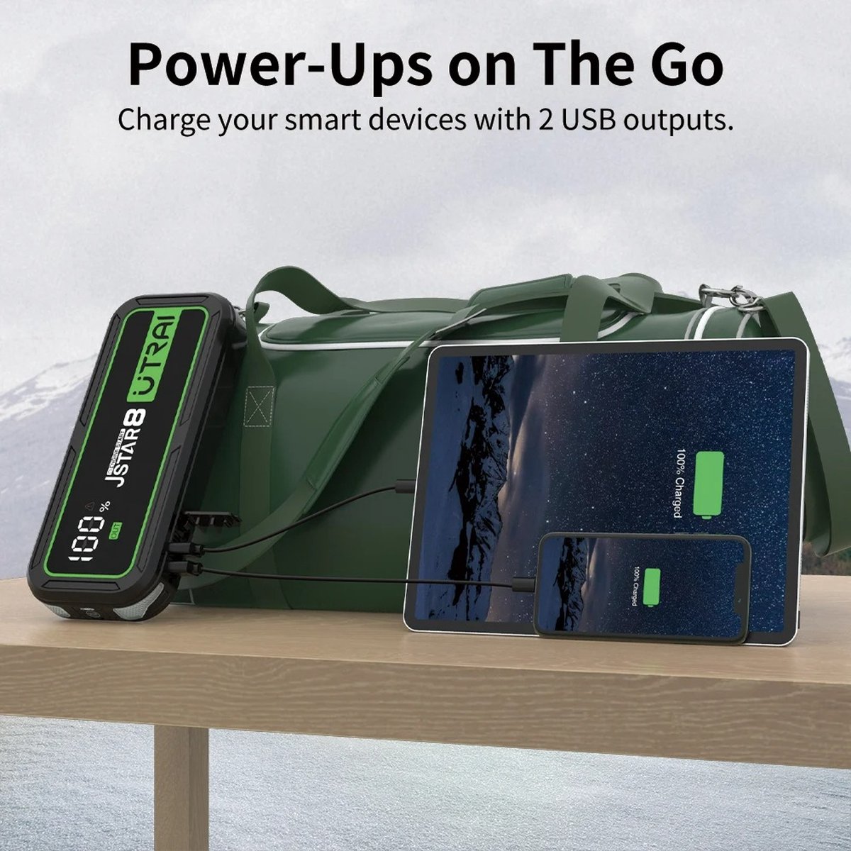Wat vinden we goed aan de Wildor® Autobooster 3000A 12V Draagbare Powerbank