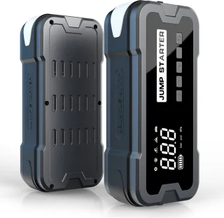 Woegel A2 12V Jumpstarter 24000mAh 4000A Zwart-grijs