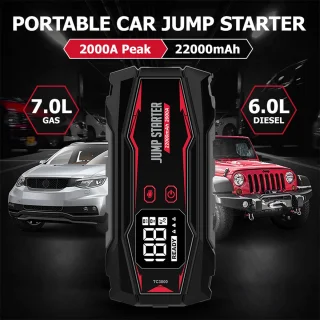 Woegel A3 12V Jumpstarter 22000mAh 2000A