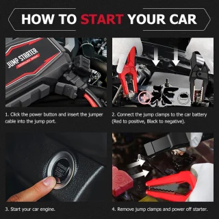 Woegel A3 12V Jumpstarter 22000mAh 2000A