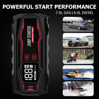 Woegel A3 12V Jumpstarter 22000mAh 2000A