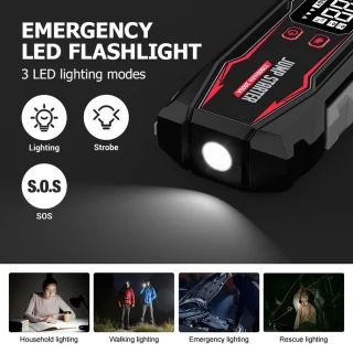 Woegel A3 12V Jumpstarter 22000mAh 2000A