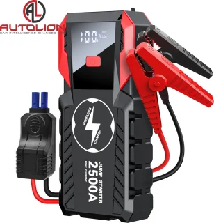 Woegel Jumpstarter 12V 23800mAh 2500A 7in1 inclusief opbergcase