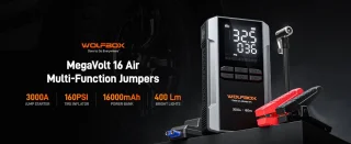 Wat vinden we goed aan de WOLFBOX 3000A Startbooster