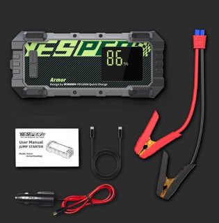 Wat vinden we goed aan de Yesper Armor Jumpstarter 12V 20.000mAh