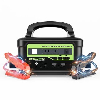 De Yesper Monster Star P1 Jumpstarter 24V/12V in één oogopslag