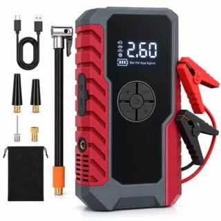 YQLAFT 4-in-1 jumpstarter voor auto 12V 1500A