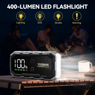 Yusman Jumpstarter 4000A 12800mAh Powerbank