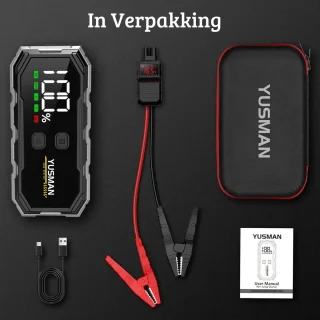 Yusman Jumpstarter 4000A 12800mAh Powerbank