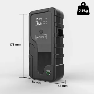 Wat vinden we goed aan de Zenwire CY16 Jumpstarter 12V 6400 mAh