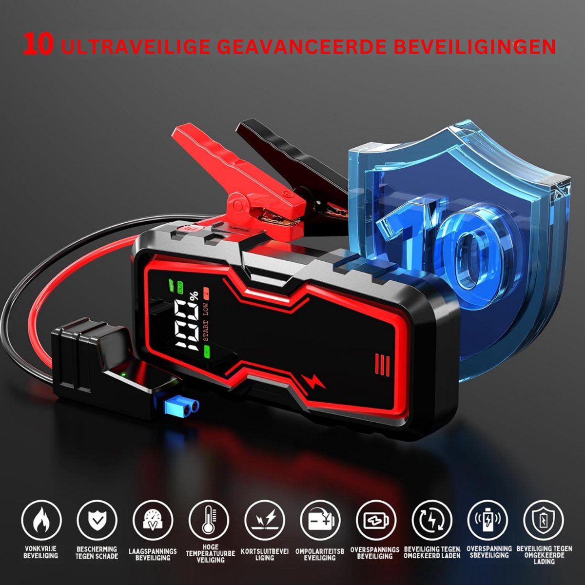 ZRSS® 12V Jumpstarter Accu Booster