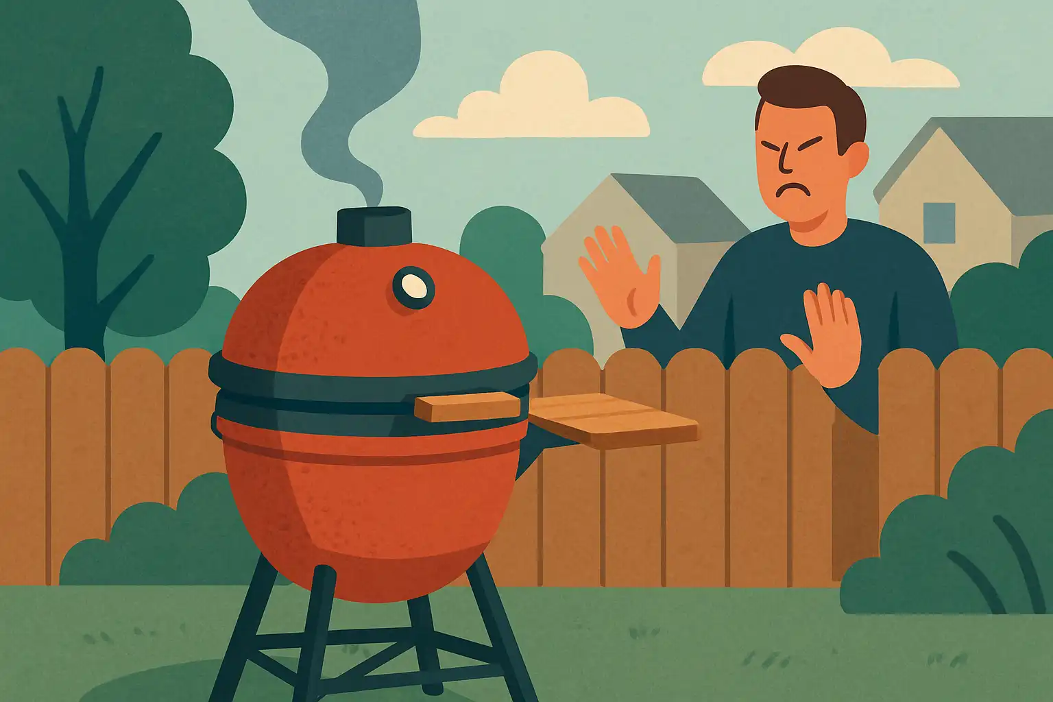 Buurvriendelijk grillen: zo geniet je van je kamado zonder buurtruzies