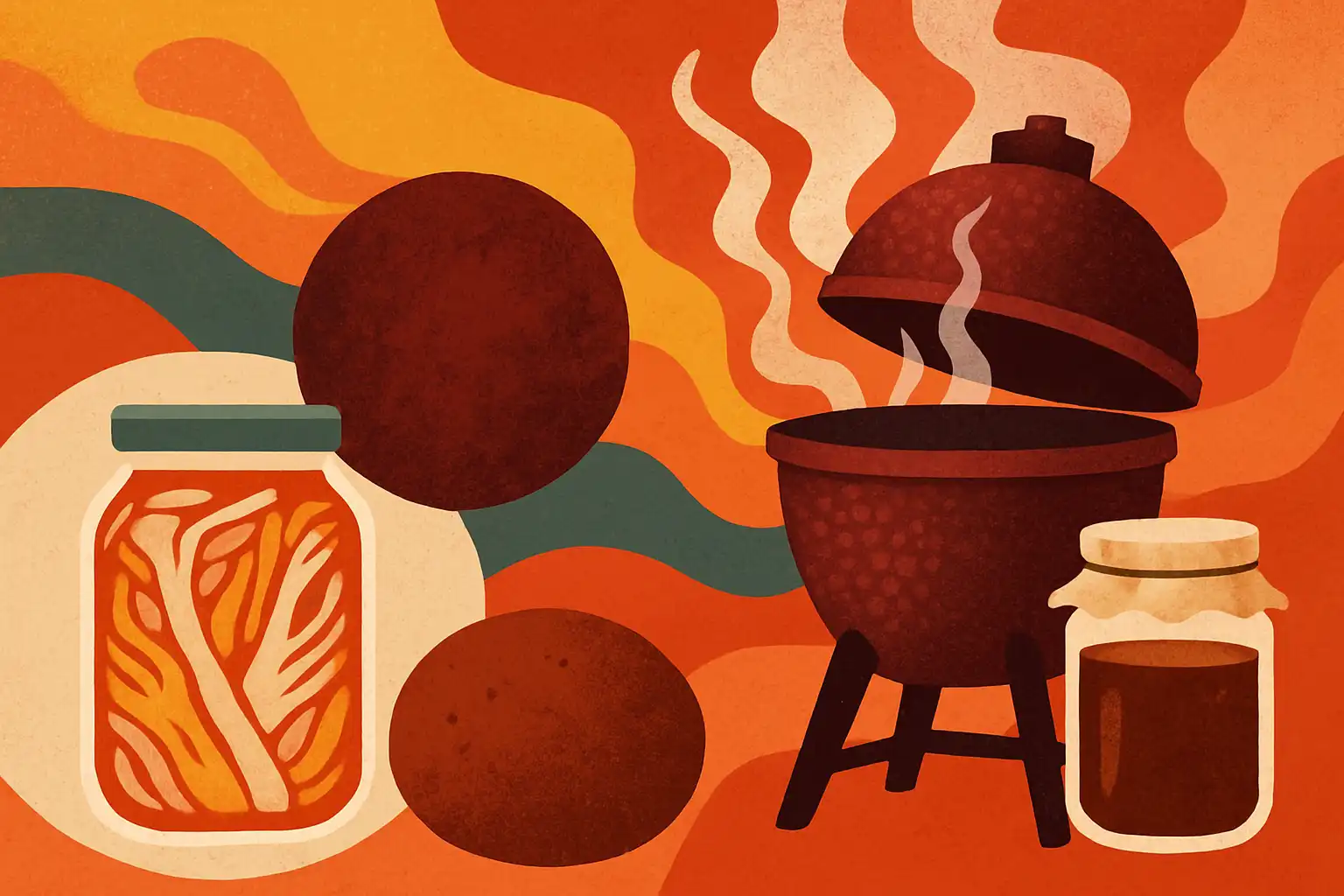 Fermenteren met je kamado: van kimchi tot miso met een subtiele rooksmaak