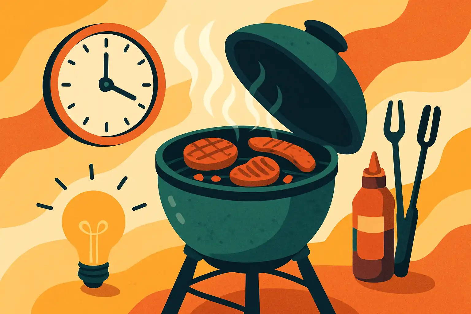 Gasten komen over 30 minuten: last-minute kamado-hacks voor een stressvrije barbecue